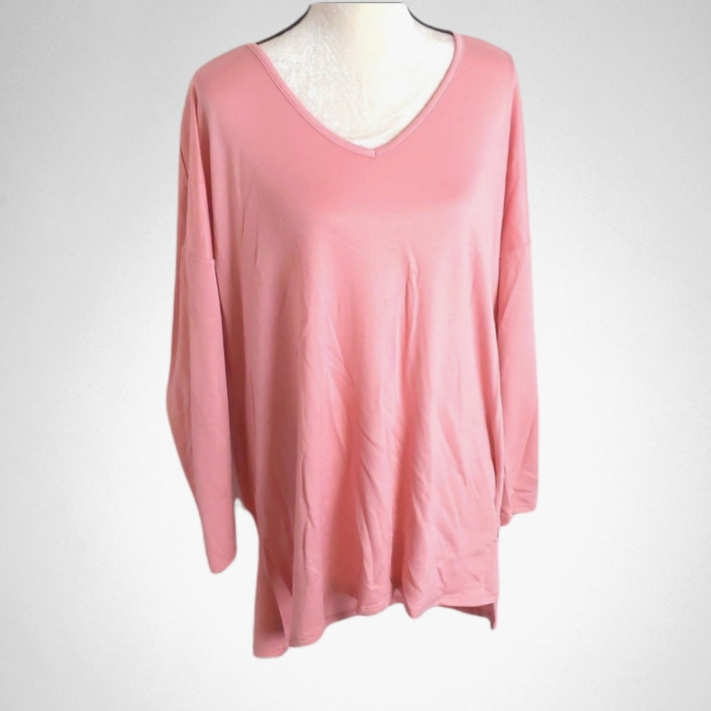 🆕 PINK ADY P COTTON SOFT HI-LO TOP / 3x